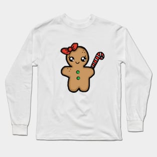 Gingerbread Girl Long Sleeve T-Shirt